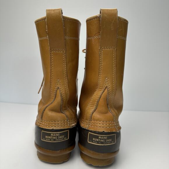 LL Bean Main Hunting Shoe 10”,Women 8 Duck Boot Excellent ! - Picture 8 of 16